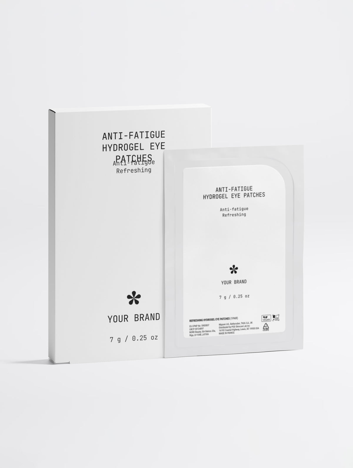 Anti-Fatigue Hydrogel Eye Patches