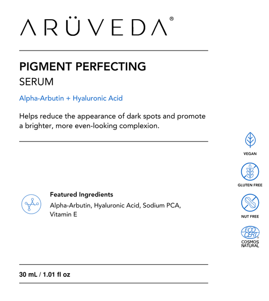 Label details — Pigment Perfecting Serum