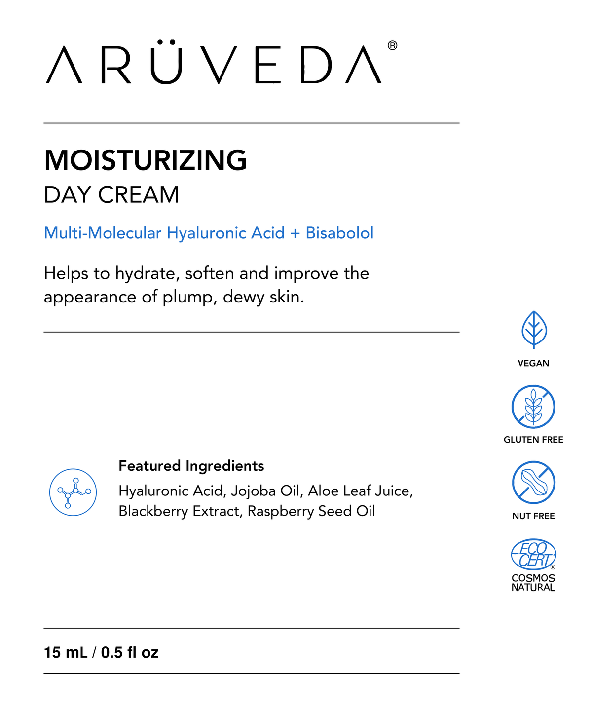 Label details — Moisturizing Day Cream