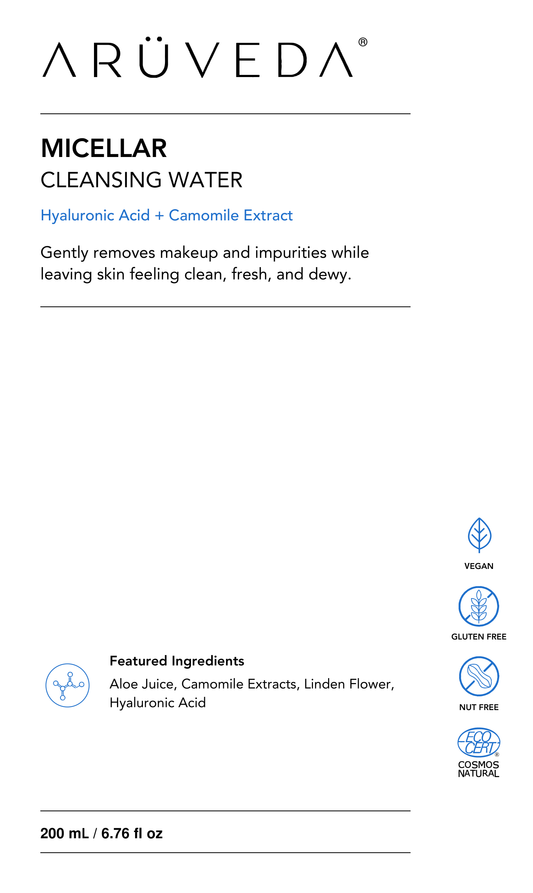 Label details — Micellar Cleansing Water